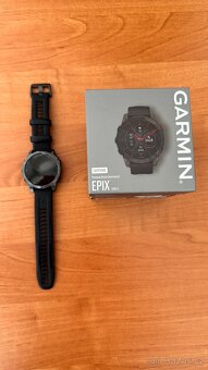 Prodam Garmin Epix (Gen 2), Sapphire, Black, Carbone Gray D - 7