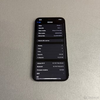 iPhone 12 Pro Max 128GB, 100% baterie, pěkný stav, záruka - 7