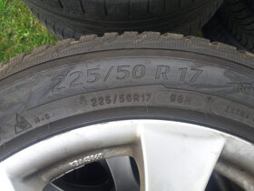 ALU kola R17 5x120 BMW 5 E60 E61 zimní sada ET20 - 7