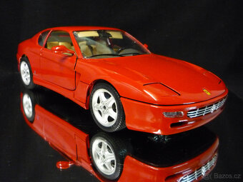 Ferrari 456 GT červené Bburago 1/18 - 7