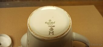 Porcelánová konvice Kriegsmarine Eschenbach Bavaria. - 7