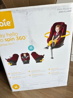 Autosedačka Joie spin 360 isofix 0-18kg - 7
