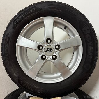 HYUNDAI/KIA 5x114,3 R15 ET45+ZIMNÍ 195/65R15 8,5mm - 7