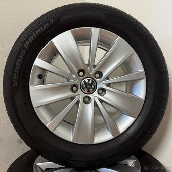 VW SHARAN II 5x112 R16 ET33+LETNÍ 205/60R16 5,5/3mm - 7
