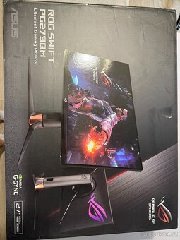 Prodám herní monitor ASUS ROG SWIFT PG279QM – QHD, 240Hz - 7