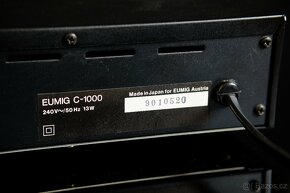 EUMIG -- C+M 1000 + vzacny vintage zesilovac - 7