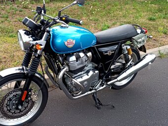 Royal Enfield Interceptor 650, jako nový, 5 tkm,, bez invest - 7