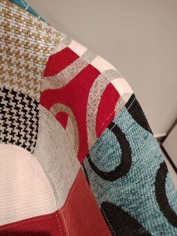Nové židle/křesílka patchwork za super cenu - 7