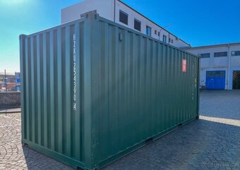 Lodní kontejner 20' DODÁNÍ ZDARMA - zelený - 7