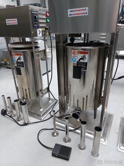 ELEKTRICKÁ PLNIČKA KLOBÁS 15 L  dělo silná  - 7