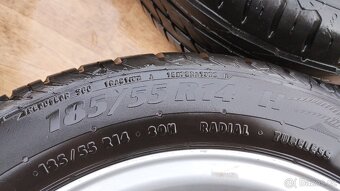 Alu kola Vw golf mk3 185/55 r14 letní 7,5 mm - 7