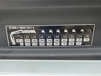 DAF CF 450 6X2 - valník s hydraulickou rukou + čelo - 7