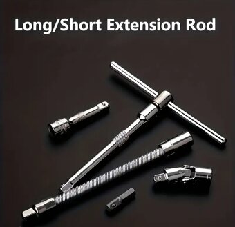 Kvalitní GOLA sada 46ks černá NOVÁ - 7