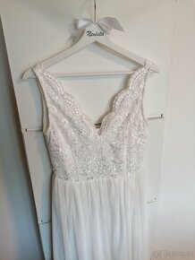 Svatební šaty vel. 38 - 7