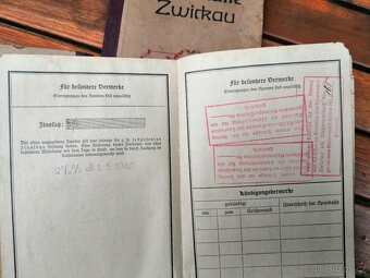 Sada vkladních knížek ze SUDET - 7