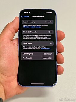 iPhone 16 ultramarínová NOVÝ, ZÁRUKA - 7