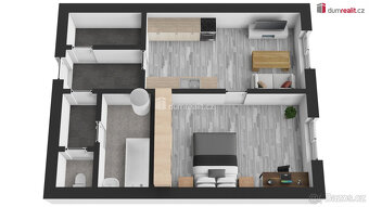 pronájem bytu 1+1, 59 m2, Terezín - 7
