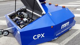 Speciální vozík pro měření hluku povrchů vozovek CPX - 7