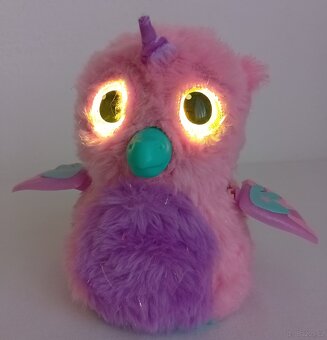 Hatchimals zvířátko + Little Live Pets-Ptáček s klecí - 7