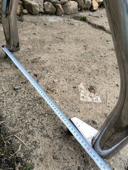 Masivní roll bar - chrom - 7