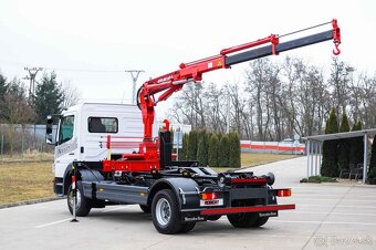 NOVÝ HÁKOVÝ NOSIČ KONTEJNERŮ HYDRAULICKÁ RUKA MERCEDES 12T - 7