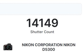 Nikon D5300 - 14149 expozicí - 7