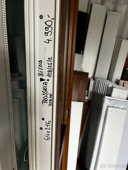 PLASTOVÉ DVEŘE BALKÓNOVÉ TROJSKLA-64x216-PLZEŇ - 7