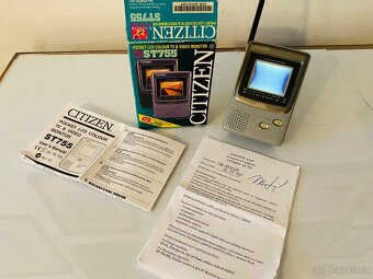 Kapesní Citizen, LCD TV ST 755, 90.léta - 7