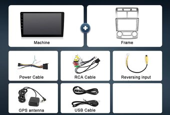 Kia sportage autorádio Podofo - 7