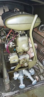 Hasičská stříkačka ,historická autentická sestava. - 7