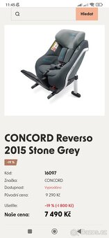 Dětská autosedačka Concord Reverso - 7