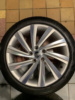 Alu kola Škoda R18 5X112 LETNÍ PNEU 225/45 R18 PERSEUS - 7