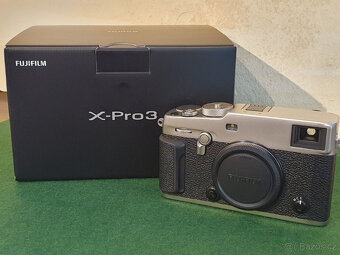 Fujifilm X-Pro3 Dura Silver Stříbrný OVP jako NOVÝ - 7