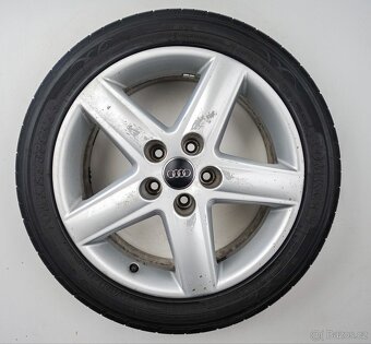 Audi A6 - Originání 17" alu kola - Letní pneu - 7