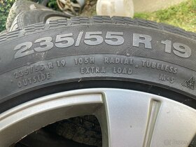 Alu kola "19" rozteč 5x112 Audi Q5 zimní pneu 235/55/19 - 7