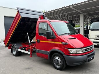 IVECO DAILY TŘÍSTRANNÝ SKLÁPĚČ + HYDRAULICKÁ RUKA do 3,5 - 7