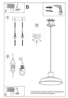 Stropní lampa Nice Lamps Arrigo - 7