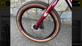 Dětské kolo 20 SUPERIOR Team Gloss Dark Red/Hologram Chrome - 7