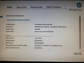 HP elitedesk 705 G4 mini - 7