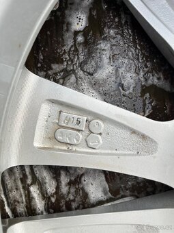Alu disky 5x114,3 17 se zimními pneu 225/60/17 - 7