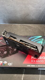 Prodám GPU ASUS ROG Strix Radeon RX 6600 XT 8GB - 7