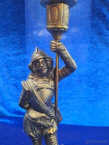 Petrolejová lampa figurální - 7