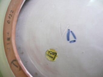 Talíř nástěnný, dekorativní, 2x - 7