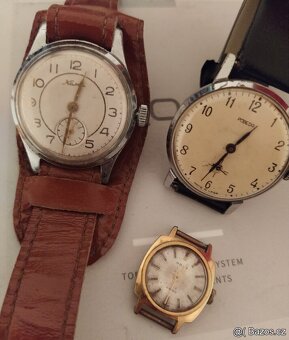 Starožitné mechanické hodinky POBEDA KAMA PRIM👍👍👍 - 7