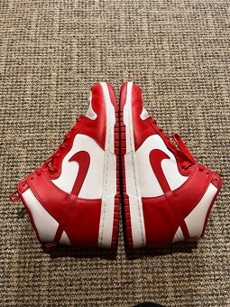 Nike Dunk High University Red Vel 45,5 - 7