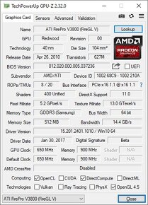 ATI FirePro 3D V3800 512MB GDDR3 (AMD HD 5670/5570) - 7