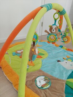 Baby Fehn krásná 3D aktivity deka Forest 0+ - 7