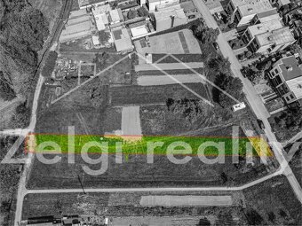 Milešovice: prodej stavební investiční pozemky 1828m2 - 7