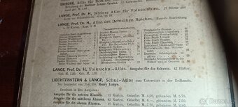 Atlas rok 1904 starožitný historický 170stran - 7