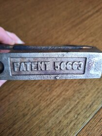stará žehlička patent 50663 - 7